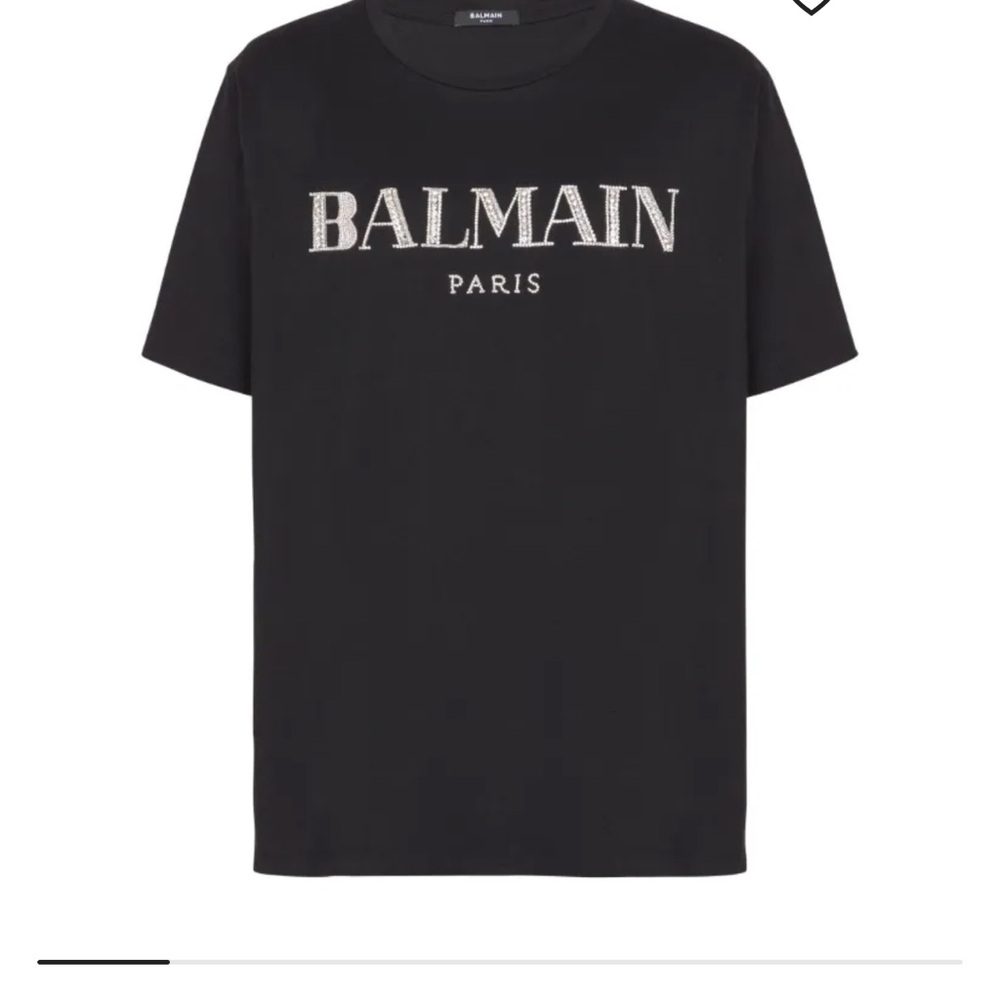 Balmain
Vintage crystal-embellished T-shirt